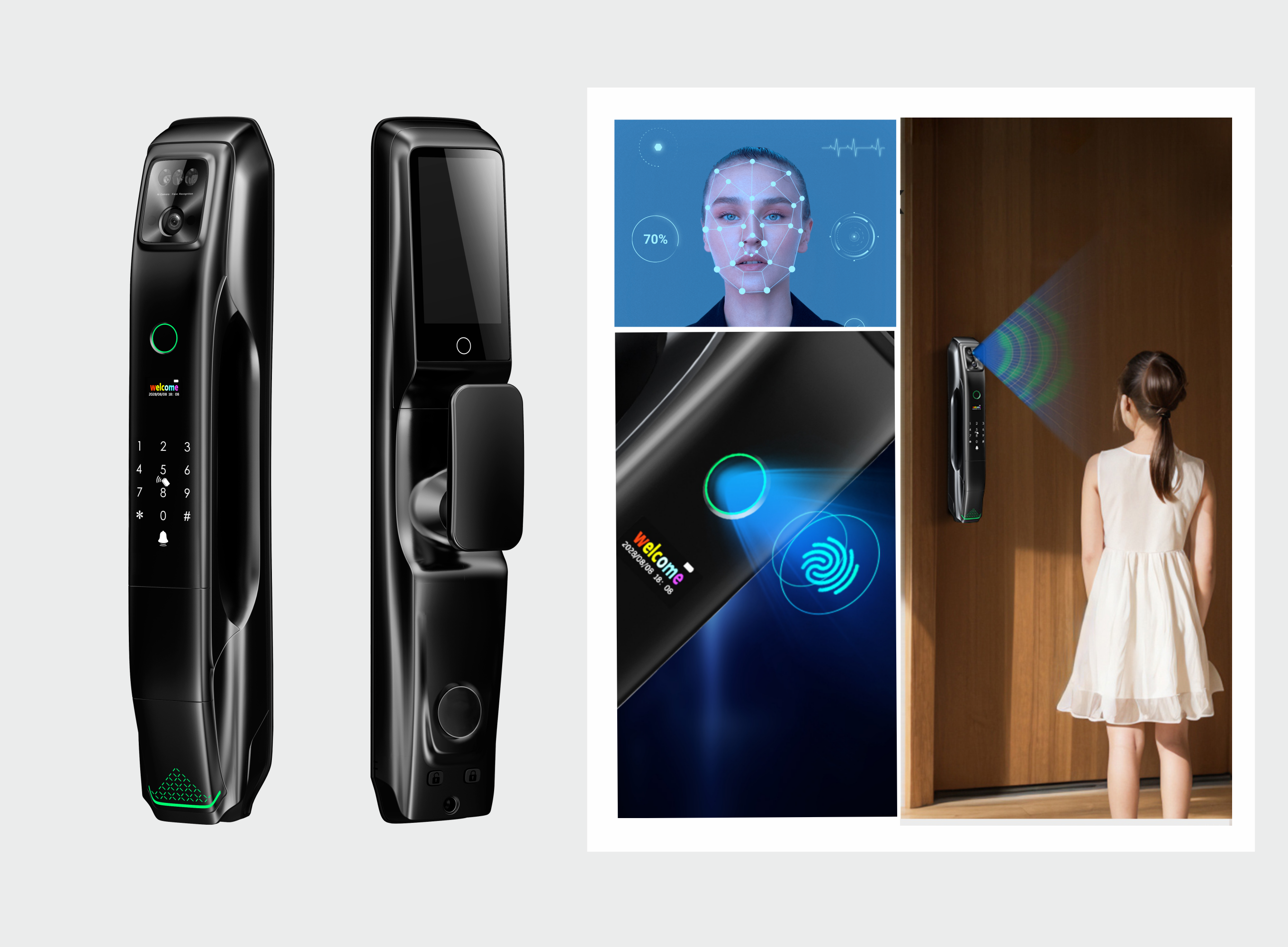 Пополнение линейки умных замков iLocks: i8PRO с 3D-распознаванием лица