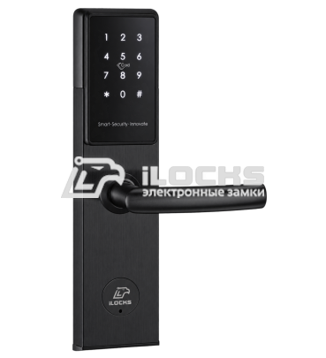 Электронный замок IS8005AB3-Black BL 433+ble